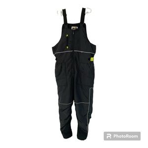 Epik Sz XL Reflex Pro Bib Overalls Reflective Insulated Elastic Shoulder Straps